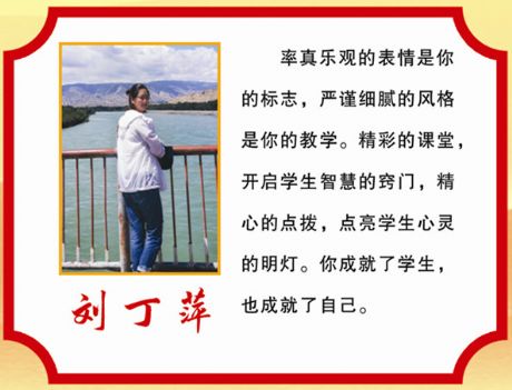 刘丁萍—2019-2020年度优秀青年教师